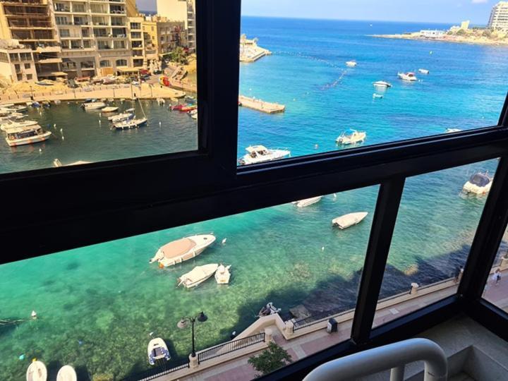 Spinola Bay Sea Front Apt 6 Saint Julian's Dış mekan fotoğraf